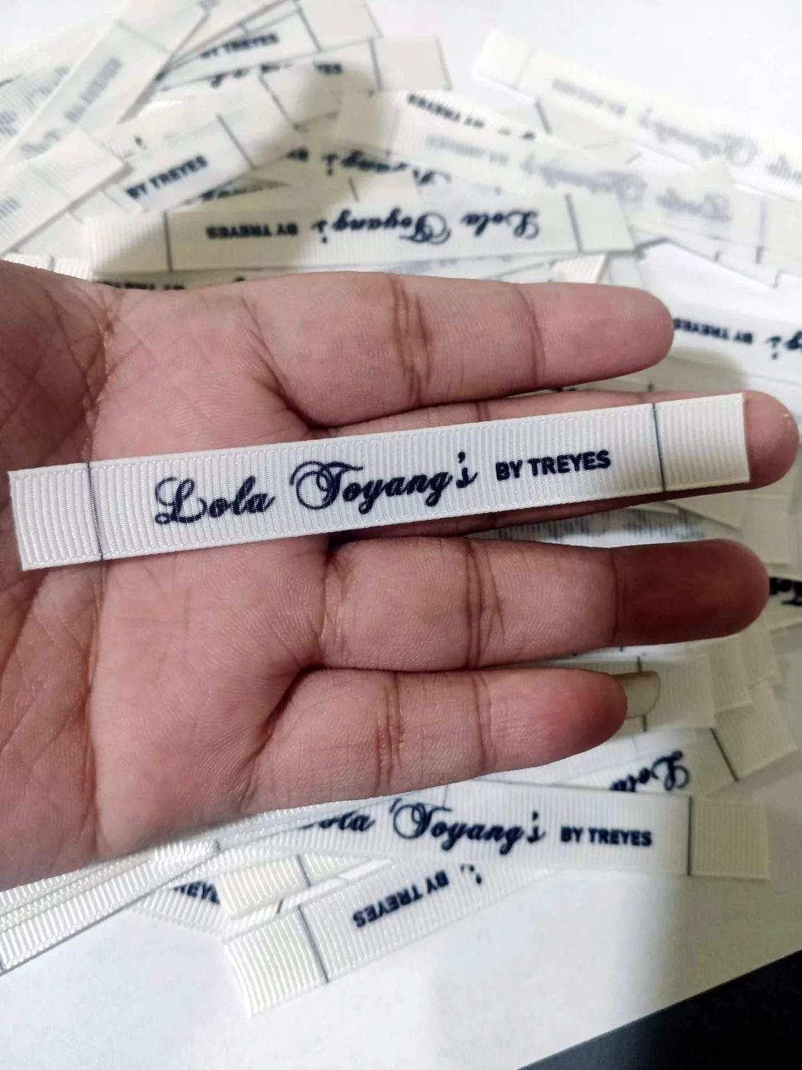 Grosgrain Neck Tape · 0.5 × 3 in