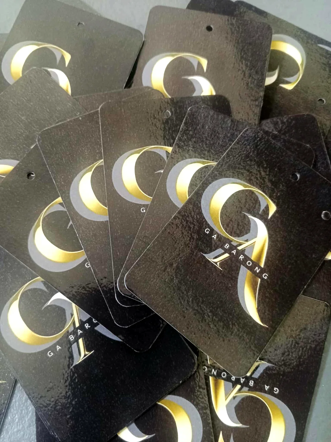 Glossy Hangtag
