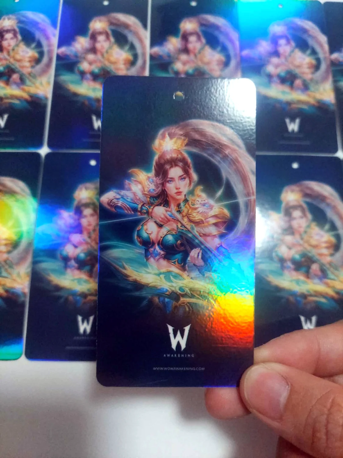 Holographic Hangtag