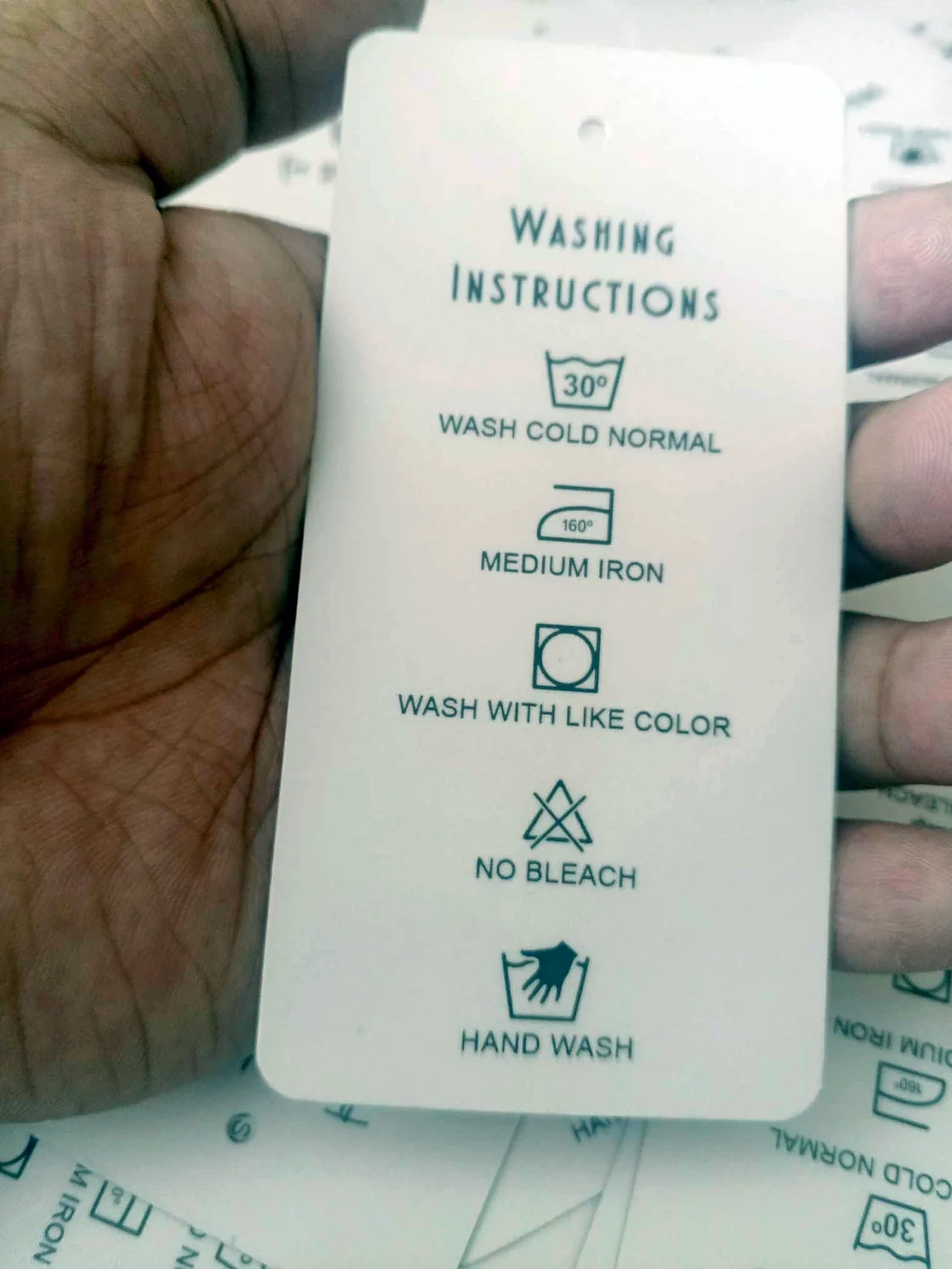Matte Hangtag