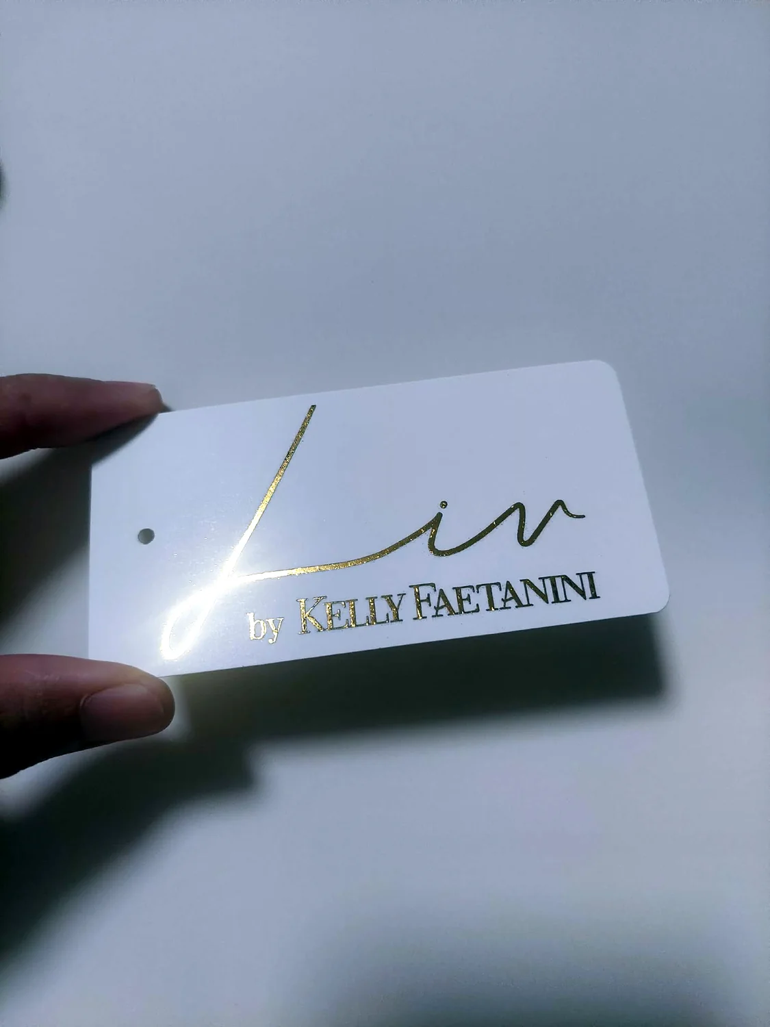 Specialty Foil-Style Hangtag